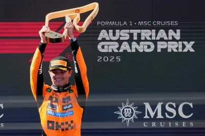 Norris holds off Piastri to win the Austrian Grand Prix