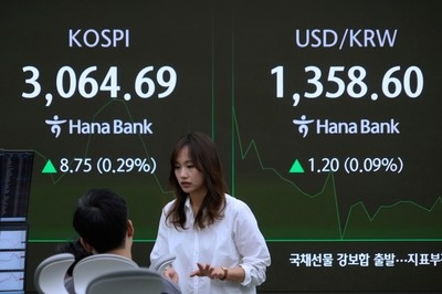 Asian shares mixed after US stocks hit all-time high