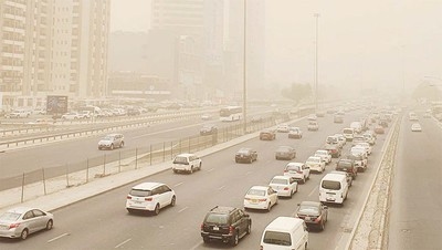 Kuwait Faces Dust Storm Sunday, More Stable Weather Monday