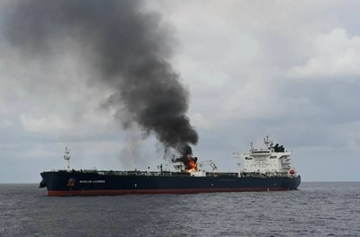 Ship attacked in Red Sea off Yemen with gunfire, rocket-propelled grenades