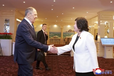 Top DPRK leader meets visiting Russian FM: KCNA