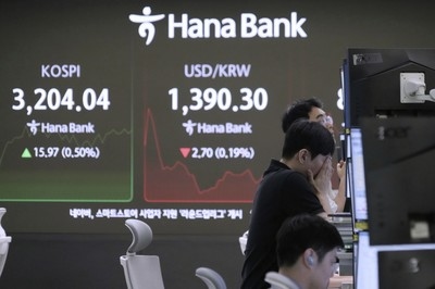Asian shares mixed after Wall Street logs 3rd straight winning week