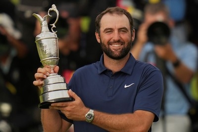 Scheffler wins British Open for the third leg of career Grand Slam