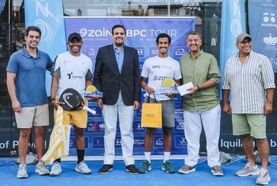 Zain official sponsor of BPC TOUR 4 Padel tournament in Marbella