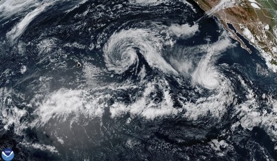 Tropical Storm Henriette forms in Pacific while Tropical Storm Dexter churns in Atlantic