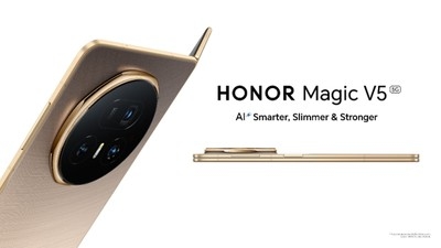 HONOR Announces the Upcoming Launch of the HONOR Magic V5, the Smarter, Slimmer & Stronger