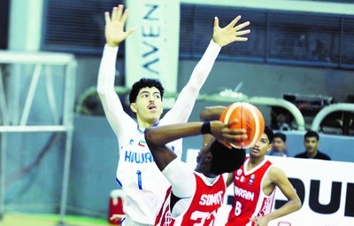 Bahrain dominates Kuwait at the Arab Junior Basketball Championship