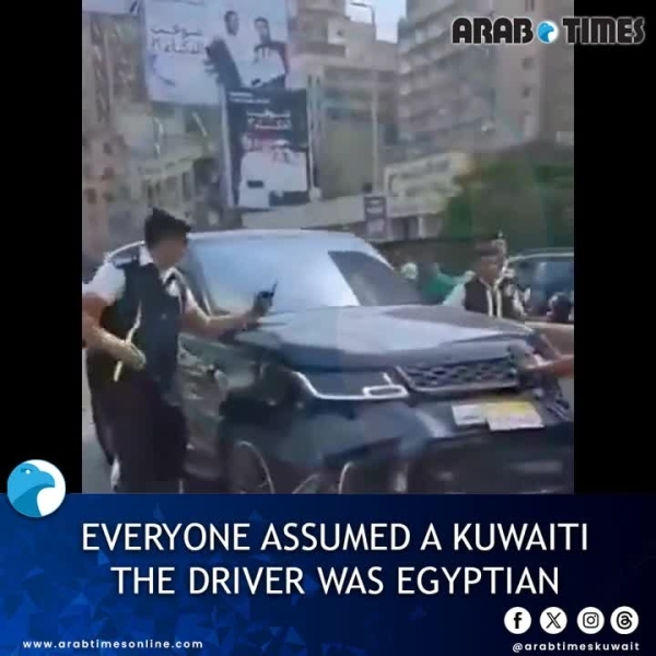 Pedestrians Injured as Egyptian Behind the Wheel Wrecks Kuwaiti Car