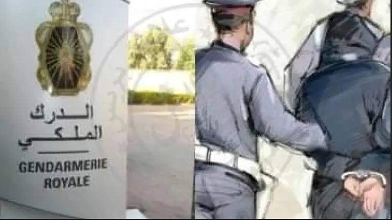الناظور .. درك بني شيكر يحجز قبل قليل سيارة من نوع كولف 4 مخصصة للحراكة..