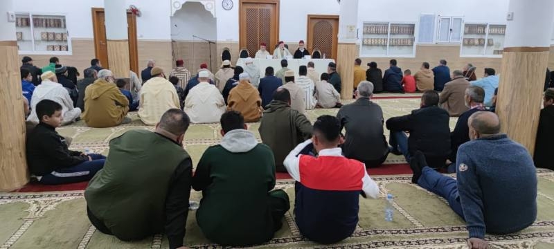 المجلس العلمي المحلي بالناظور يشرف على حفل افتتاح مسجد طلحة بن عبيد الله بجماعة بوعرك