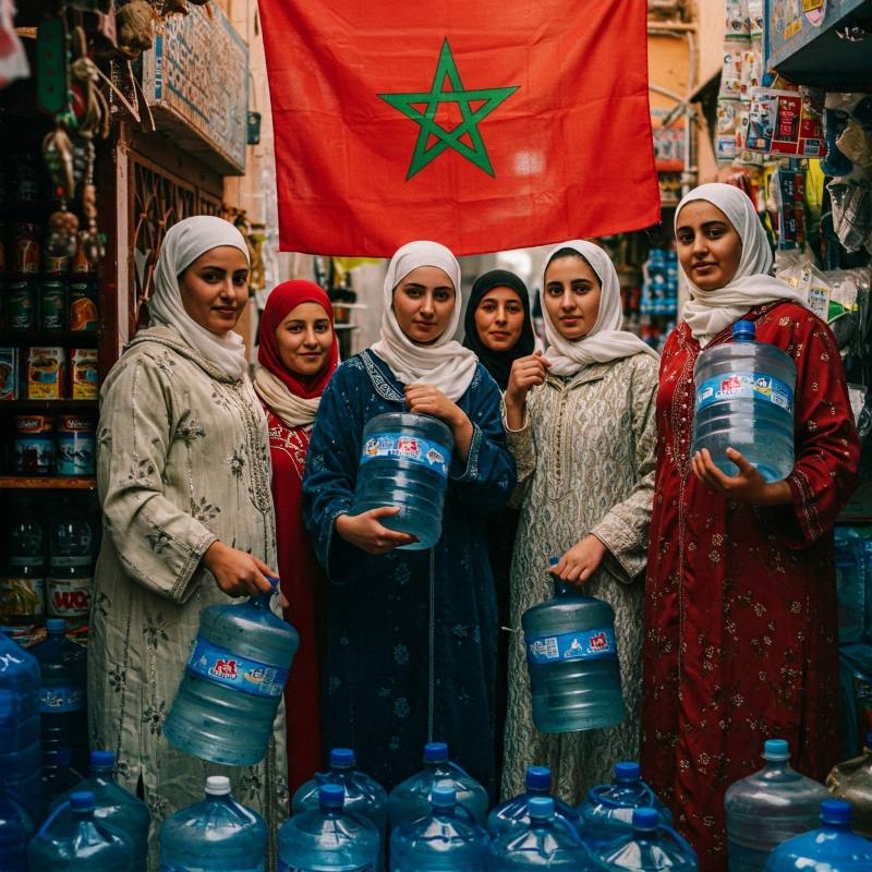أخبار صادمة للمغاربة بخصوص شركة مياه شهيرة في أسواقهم؟