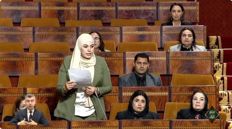شاهد // برلمانية الناظور ' فاطمة الكشوتي ' عن الفريق الحركي تنقل هموم ظاهرة الأطفال المشردين لقبة البرلمان .. عبر سؤال و تعقيب