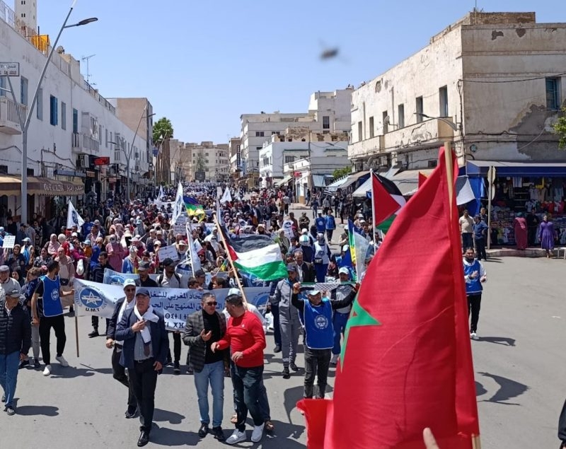 الناظور: قافلة تضامنية مرتقبة دعماً للمطرودين والمضطهدين UMT في معارك لا متناهية