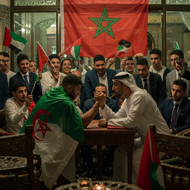 'لعبة الملوك.. كيف يصطاد المغرب ‘الذهب' و'النار' من ركام الخلاف الإماراتي-الجزائري؟'