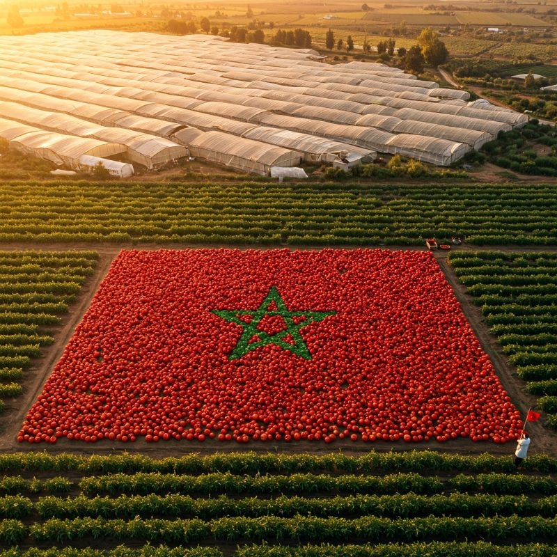 لغز الذهب الأحمر المغربي: كيف تلاعبت المملكة بأسعار الخضر في العالم ؟!