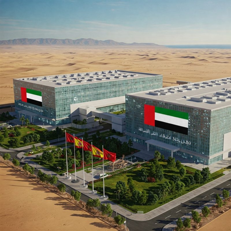 مصانع اسبانية إماراتية عملاقة جديدة في صحراء المغرب؟