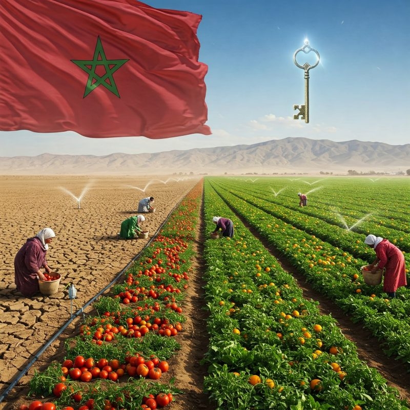 معجزة الصحراء : المغرب ثالث أقوى مُصدر في العالم ؟!