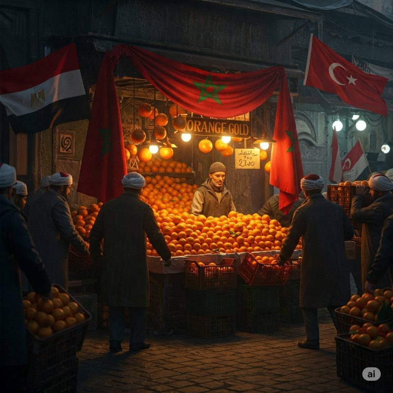 'ذهب المغرب' البرتقالي يواجه خطرا بسبب مصر و تركيا و اسبانيا؟