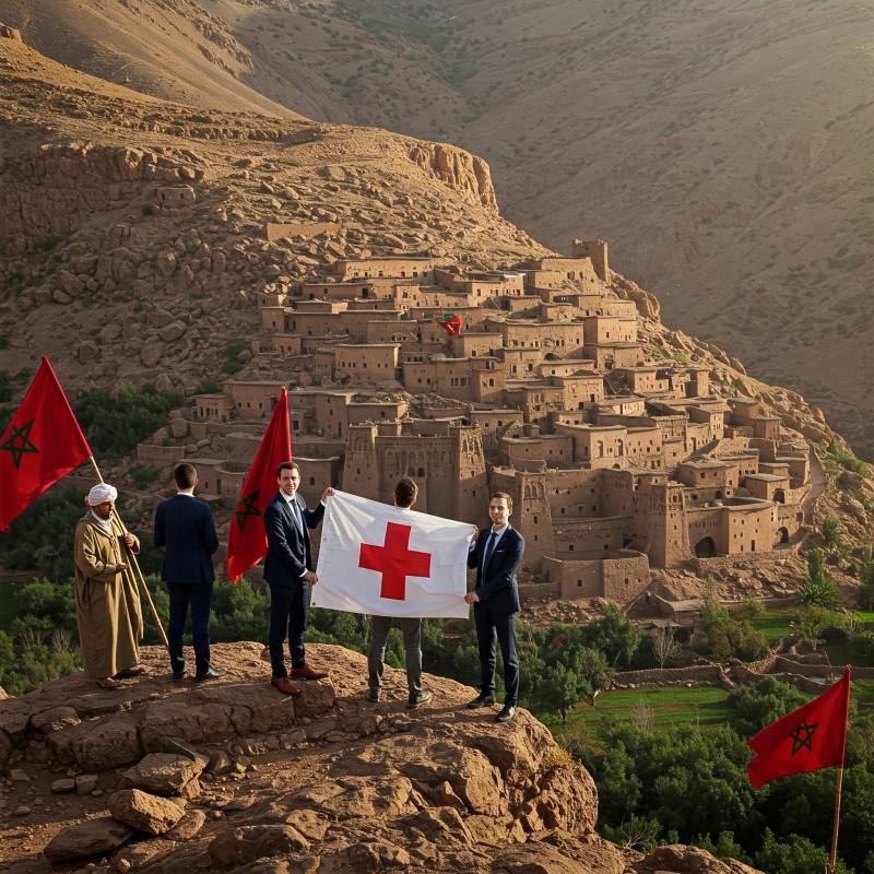 الصليب الأحمر الدولي يوجه انذارا للمغاربة؟