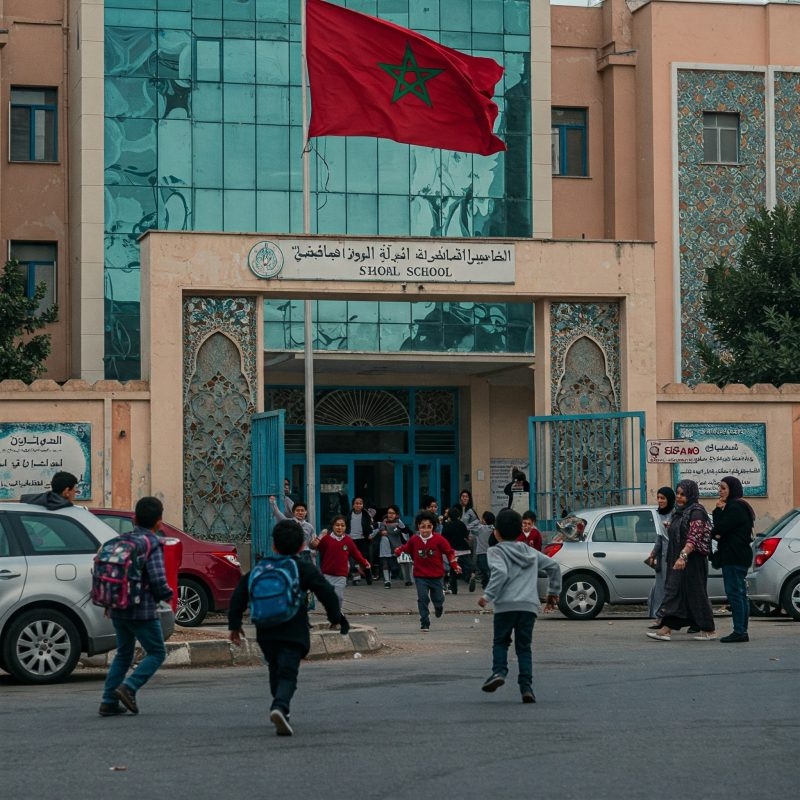 أخبار سارة لاسر تلاميذ 5000 مدرسة في المغرب؟