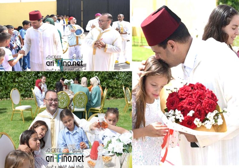 الفرحة تخيّم على رحاب مؤسسة خيرية الناظور بمناسبة عيد الأضحى المبارك بحضور السيد باشا المدينة