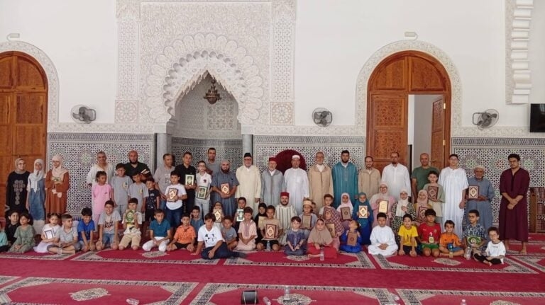 المجلس العلمي المحلي بالناظور ينظم صبحية قرآنية لفائدة أبناء مغاربة العالم بمسجد محمد السادس بحي المطار بالناظور الجديد