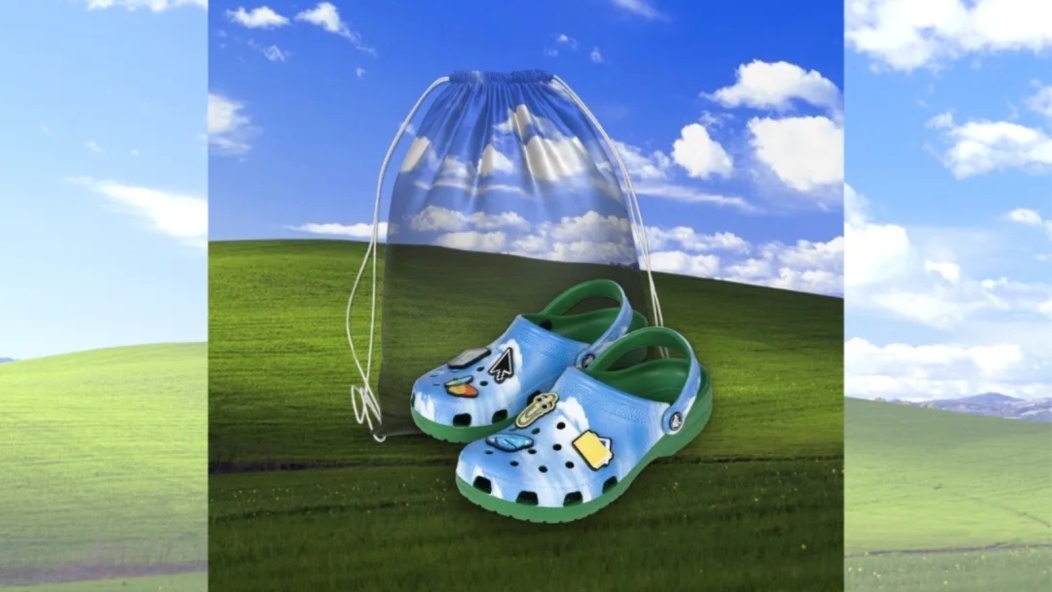 مايكروسوفت تكشف عن Crocs بتصميم ويندوز XP
