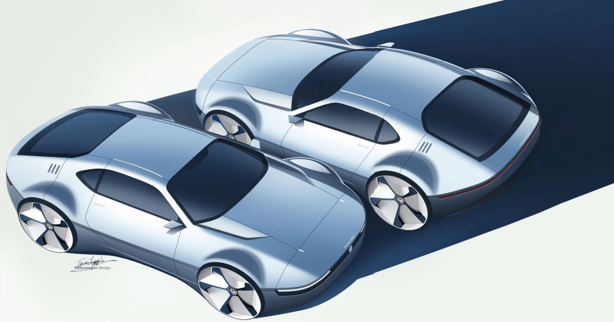 Never-Before-Seen Sketches Show How Cool Volkswagen Wanted To Be