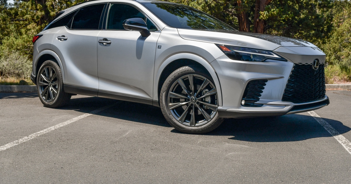 I Test Drove the 2025 Lexus RX 350h F-Sport AWD: Here's the Real Verdict