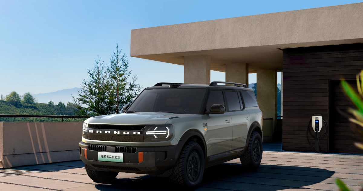 Ford Bronco EV debuts for Chinese market