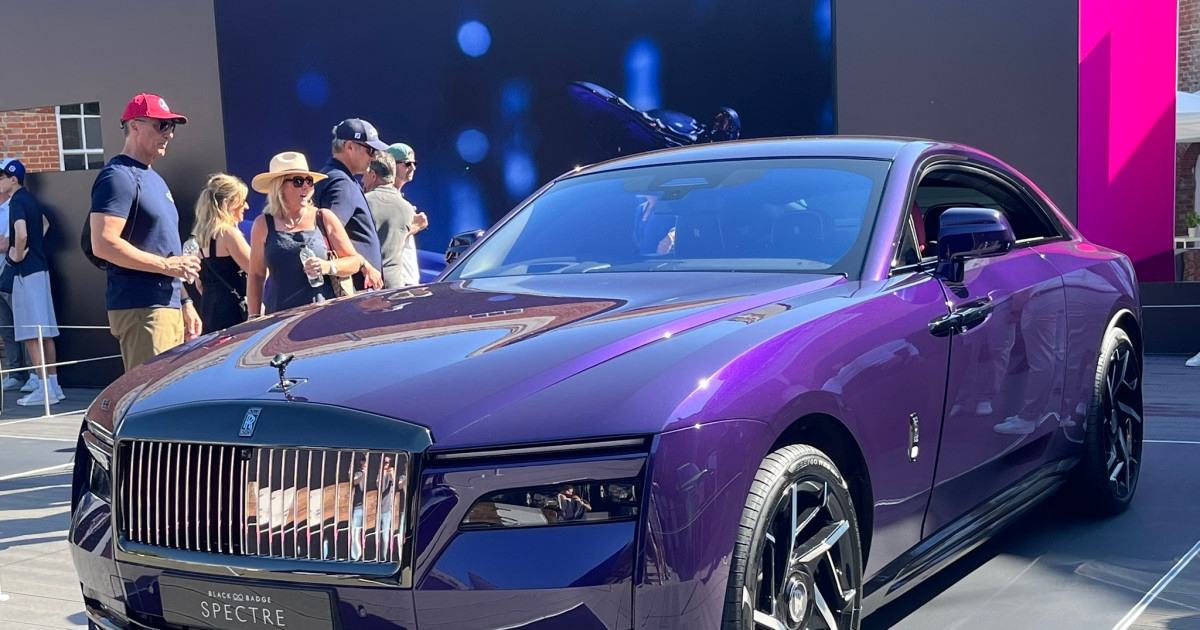 The Most Powerful Rolls-Royce Ever Went Purple at Goodwood