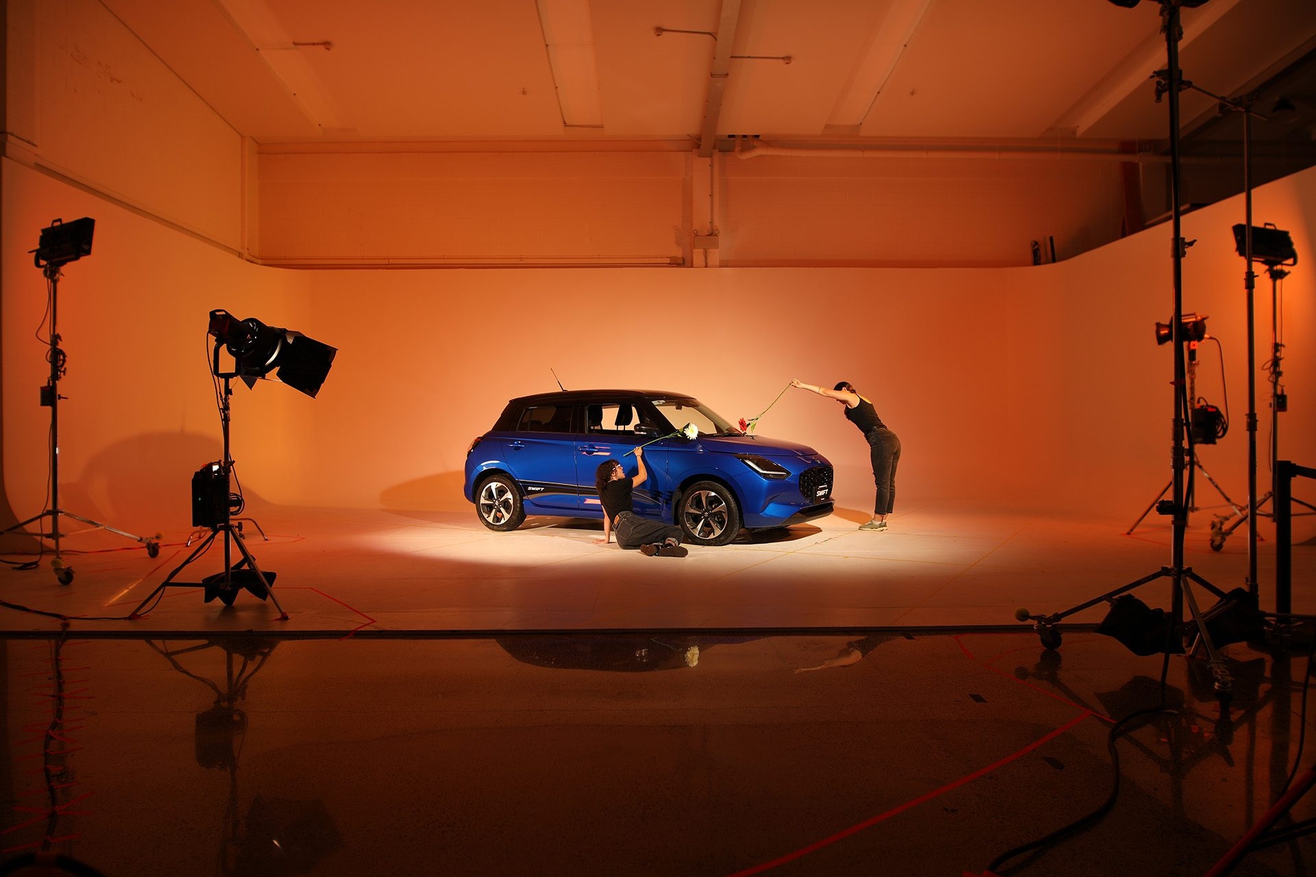 Local firms collaborate on a Swift stop-motion film clip