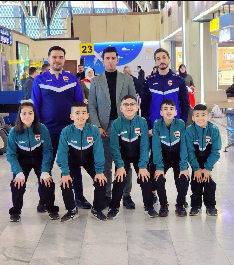 أبطال التايكواندو يغادرون إلى دبي للمشاركة في بطولة الفجيرة الدولية