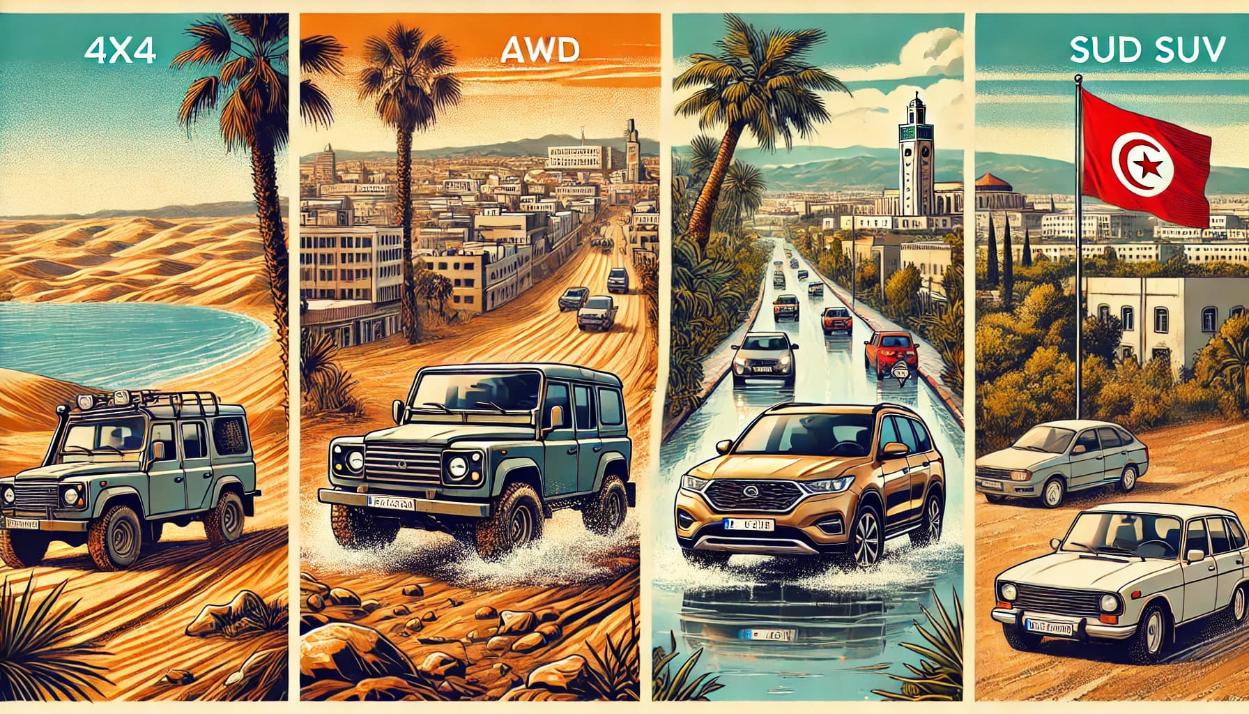 سيارة 4x4 أو AWD أو SUV: خبير يوضح الفرق