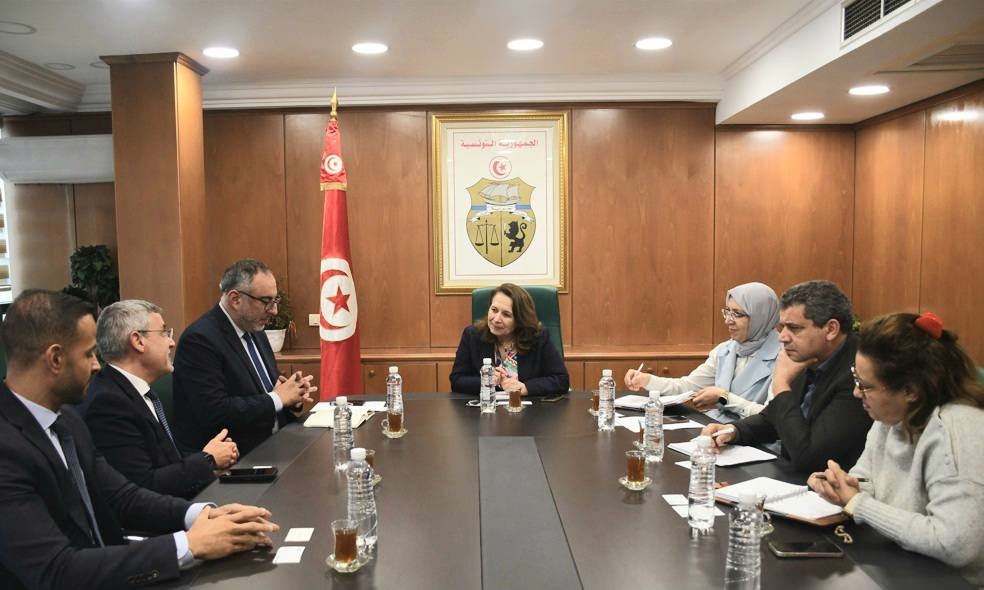 متابعة تقدم إنجاز محطة توليد الكهرباء من الطاقة الشمسية الفولطاضوئية بالقيروان
