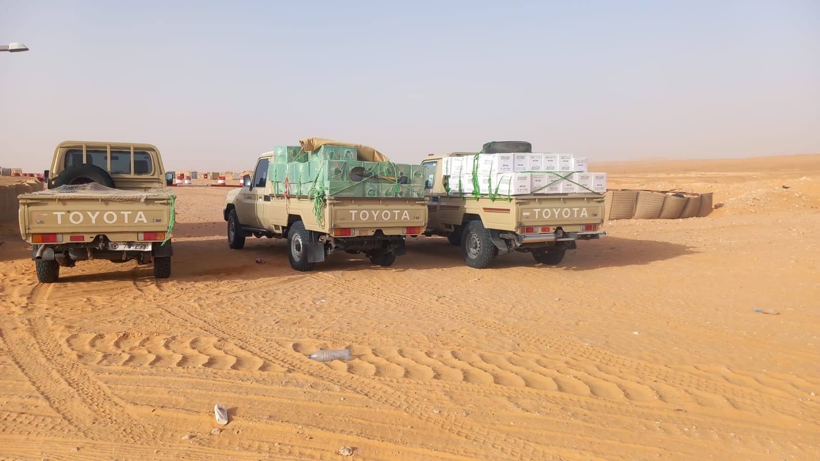 الحرس الديواني يحجز بضائع مهربة بقيمة تفوق مليون دينار