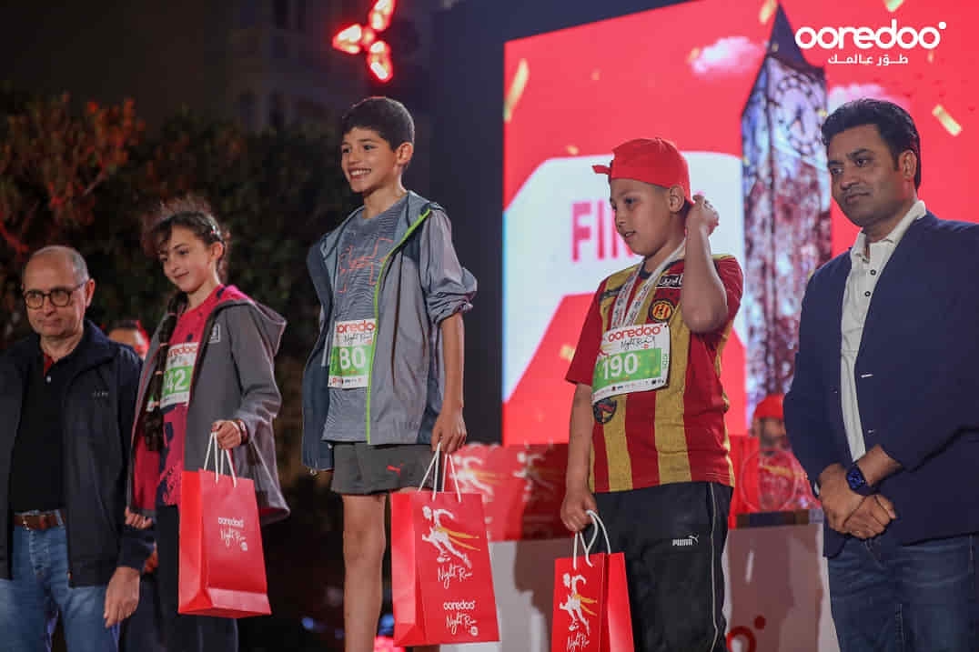 Ooredoo Night Run by Xiaomi يحقق نجاحاً غير مسبوق ويستقطب أكثر من 4500 متسابق خلال نسخته الرابعة