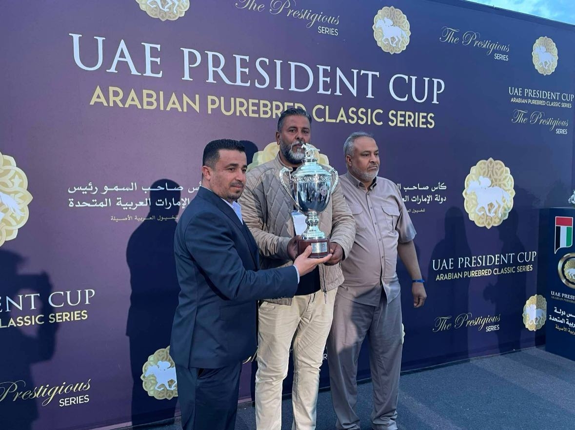 منوبة ... الجواد " نافح" يفوز بالجائزة الكبرى لسباقات كأس رئيس دولة الإمارات العربية المتحدة