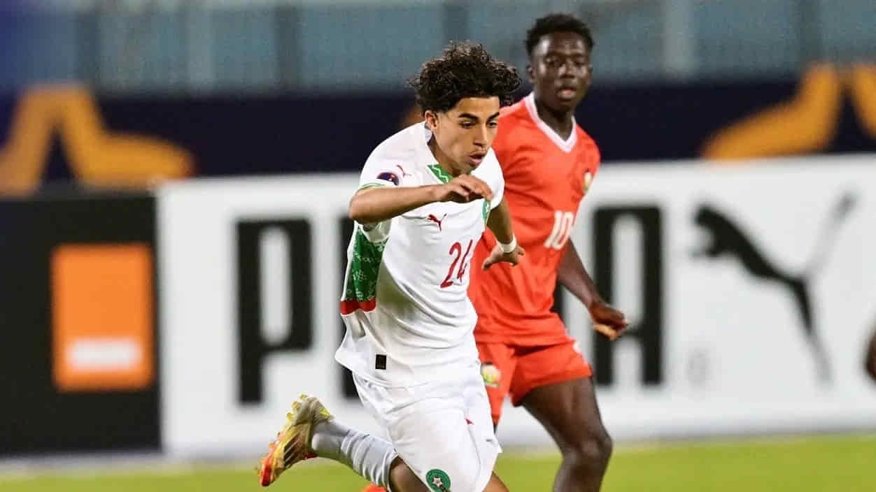 كأس أمم إفريقيا لكرة القدم تحت 20 عاما (المجموعة 2) فوز المغرب على كينيا 3-2
