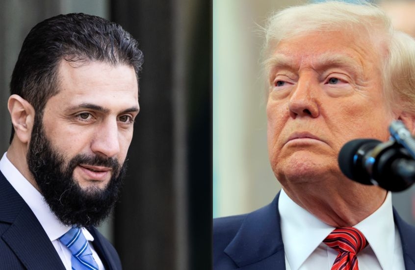 ترامب يلتقي نظيره السوري الشرع الأربعاء