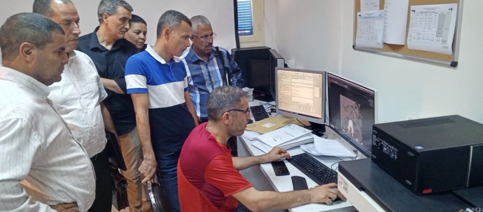 انطلاق خدمة طب الأشعة عن بعد بين المستشفى الجهوي بقبلي والمستشفى الجامعي فطومة بورقيبة بالمنستير