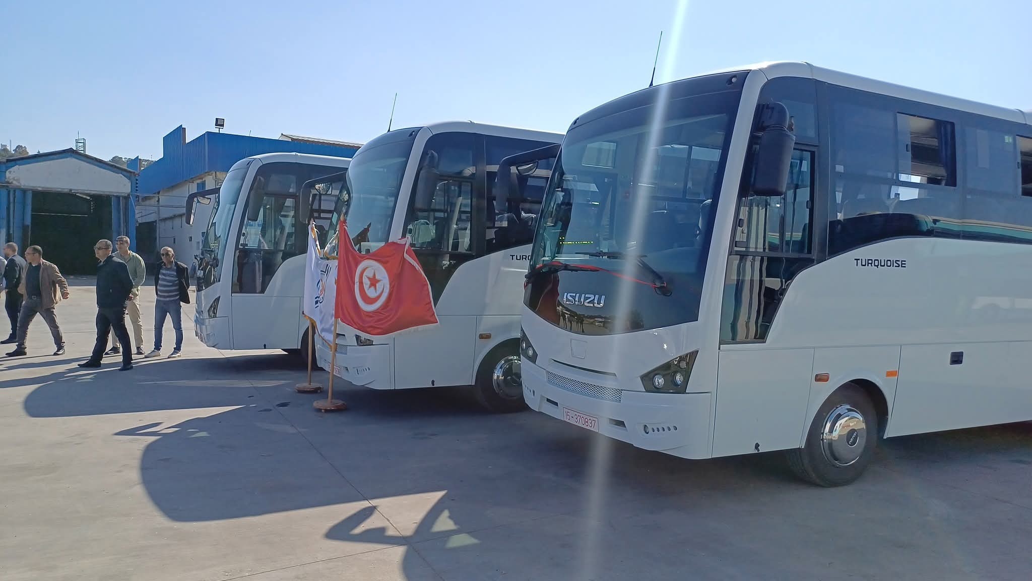 بنزرت / الشركة الجهوية لنقل المسافرين ببنزرت تعيد إستغلال الخط المنتظم بازينة ،جومين ،تونس العاصمة