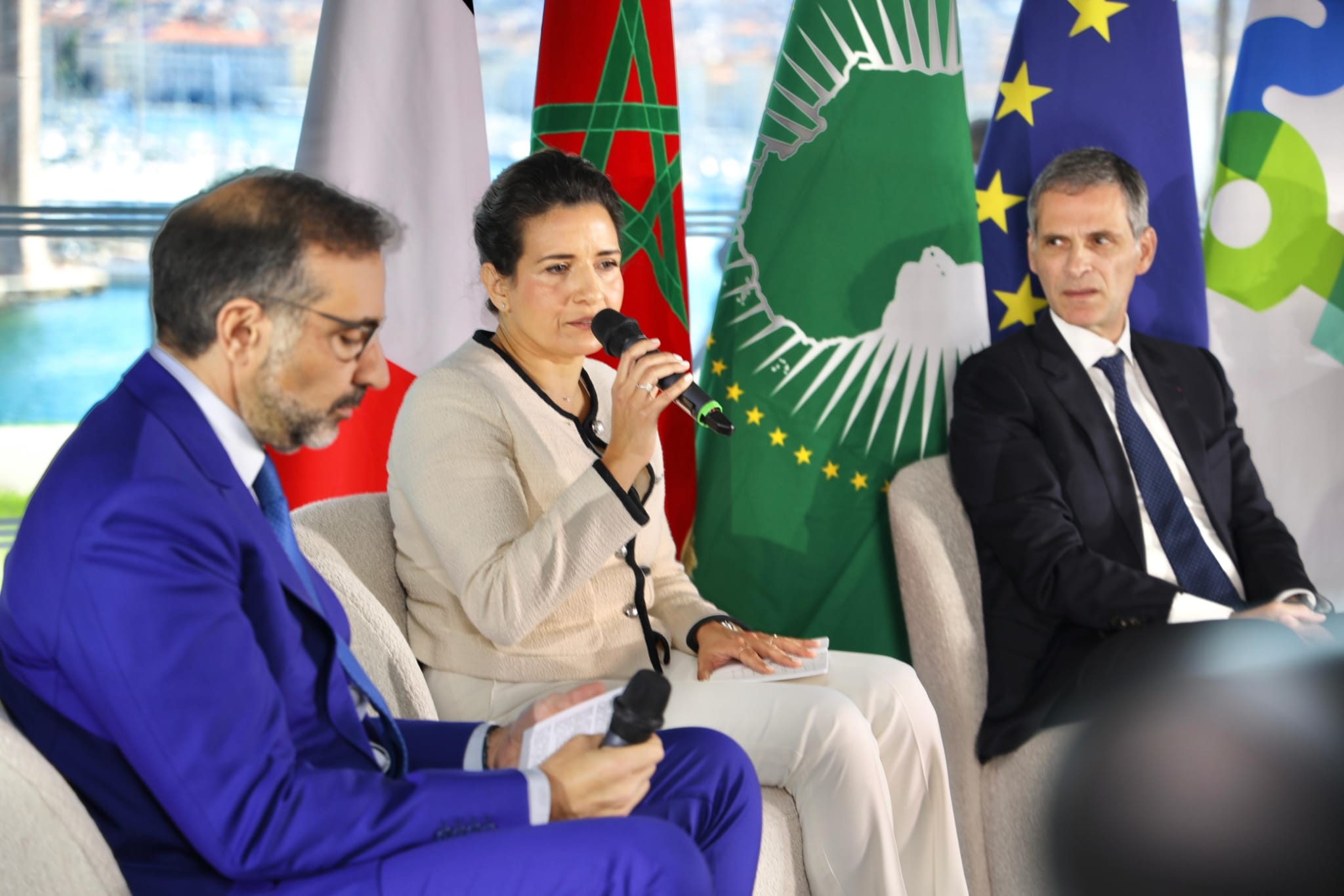 بنعلي تستعرض بمرسيليا استراتيجية المغرب ليصبح مركزاً إقليمياً للطاقة والمعادن