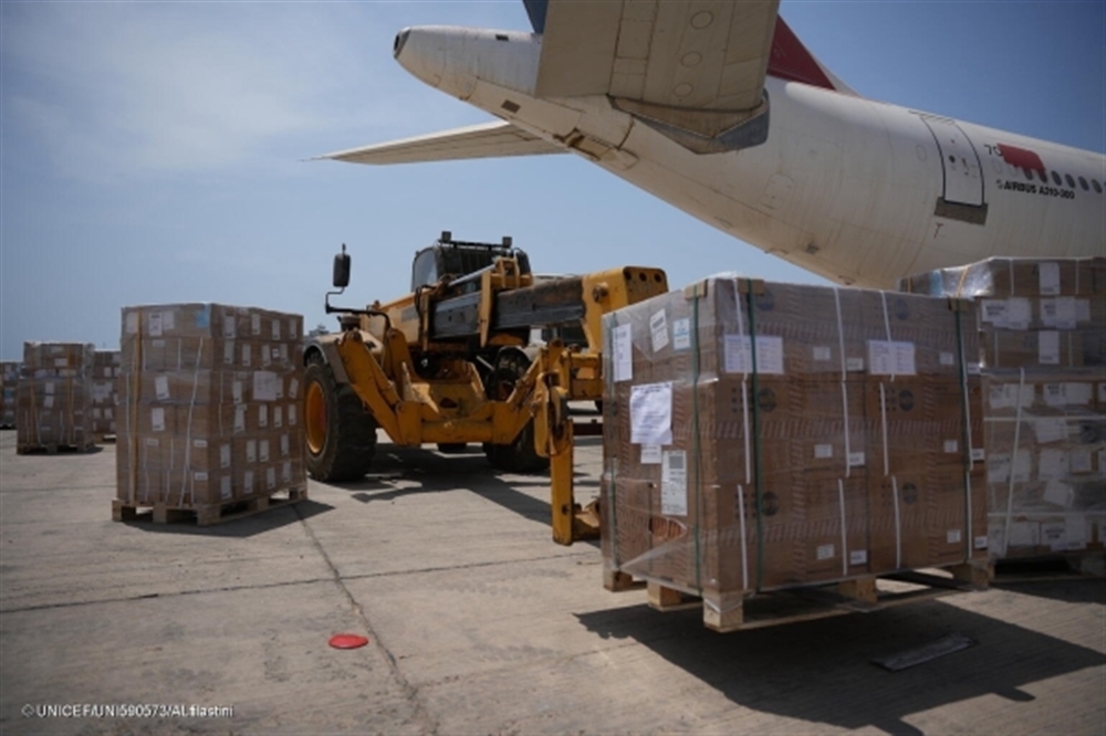 يونيسف: وصول 3.4 مليون جرعة لقاح شلل الأطفال إلى عدن استعدادًا لحملة تطعيم وطنية