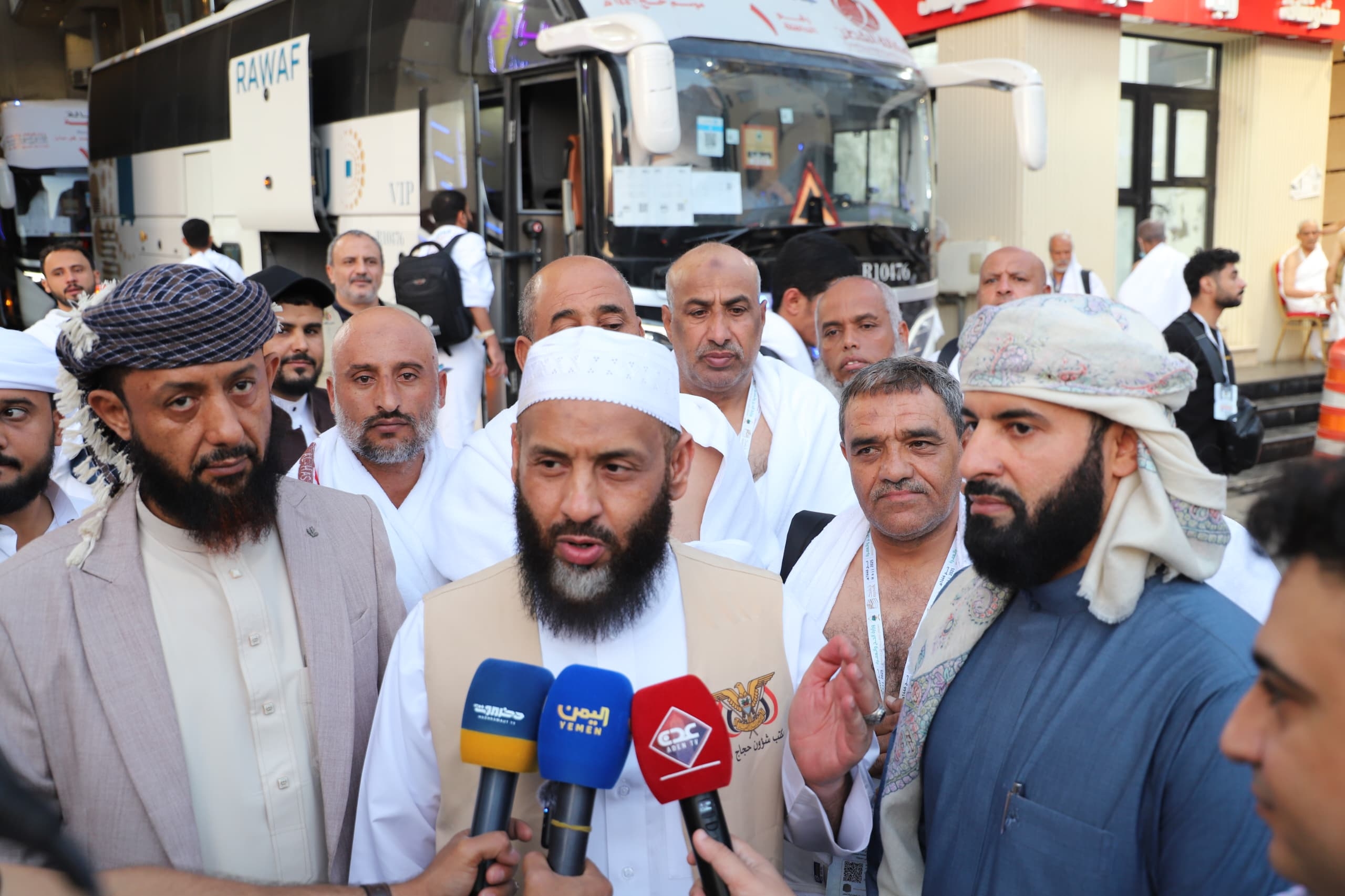 بدء تصعيد الحجاج اليمنيين إلى مشعر منى لقضاء ليوم التروية