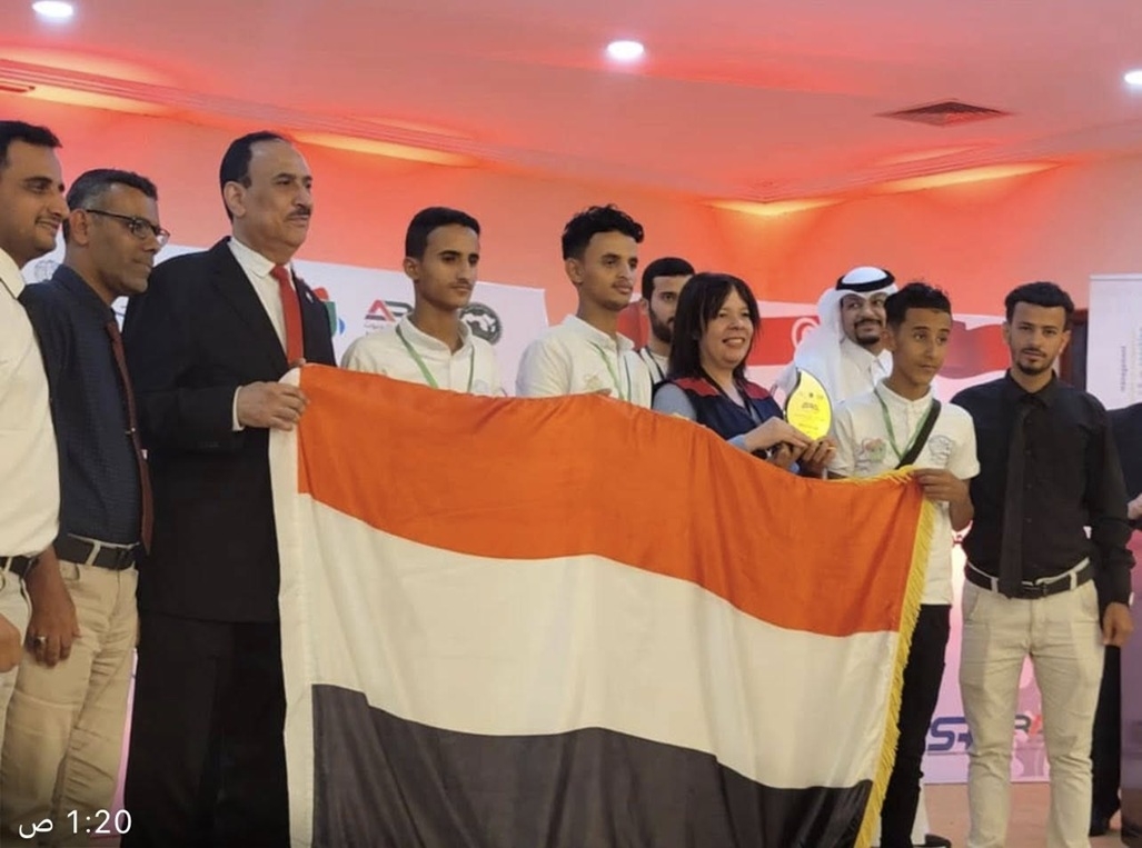طلاب تعز يحققون إنجازات مميزة في البطولة العربية 16 للروبوت والذكاء الاصطناعي في تونس