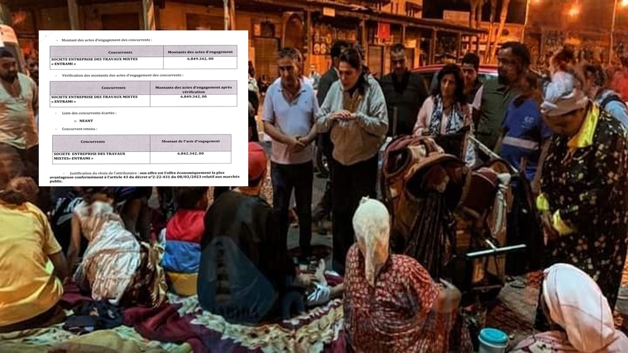 أمام معاناة الحوز.. جماعة المنصوري تُخصص قرابة 700 مليون لكاميرات مراقبة وإضاءة مسرح !