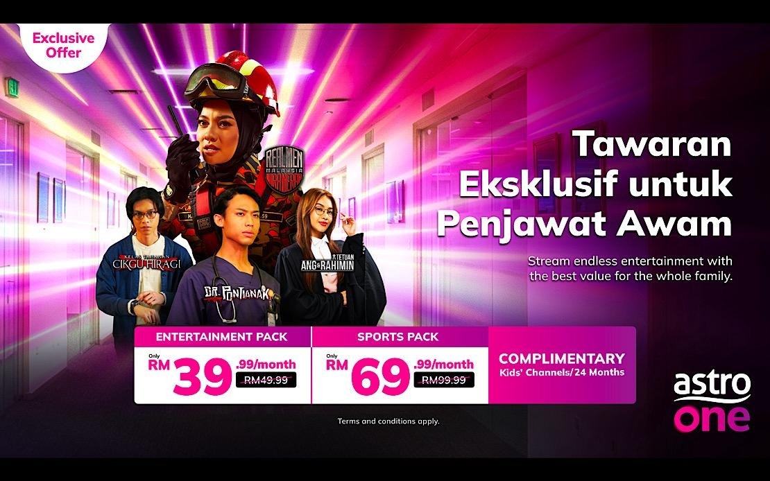 Astro Salutes Malaysia's Civil Servants, Offering Savings Up To RM960