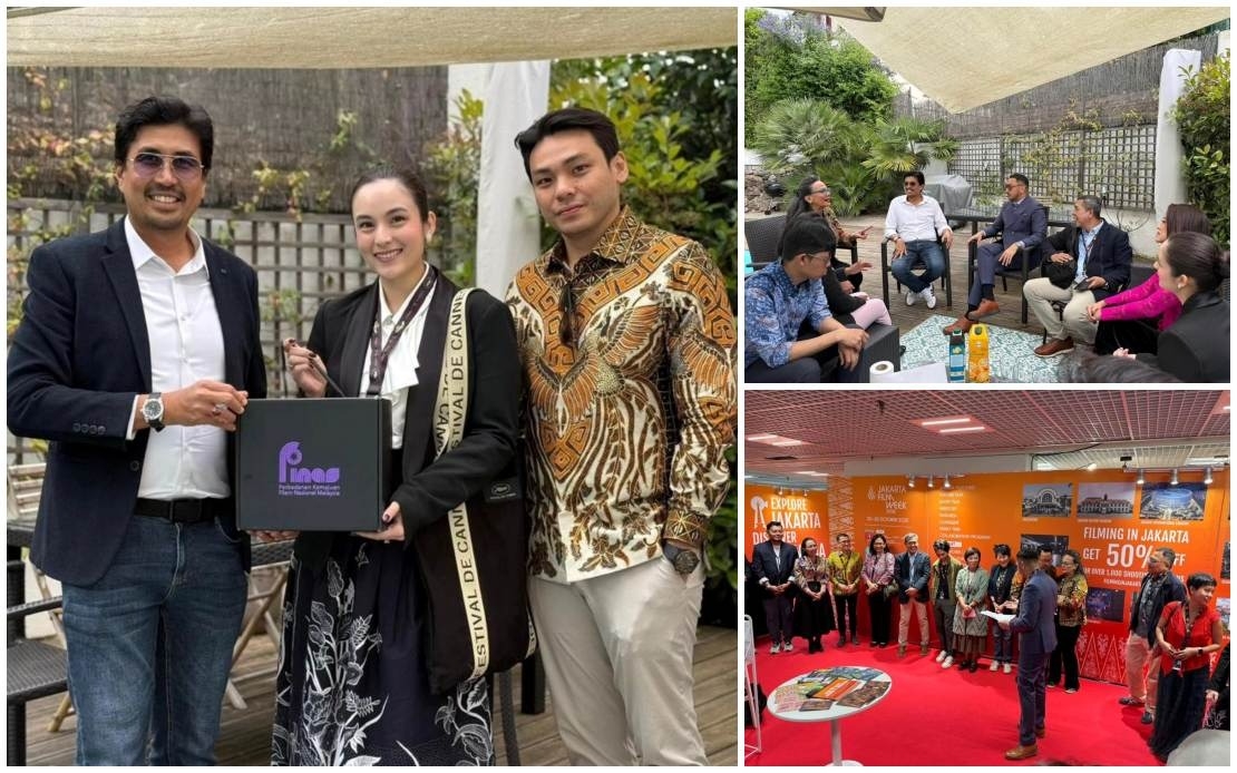 FINAS, Indonesian Delegation Explore Film Production Collaboration In Cannes