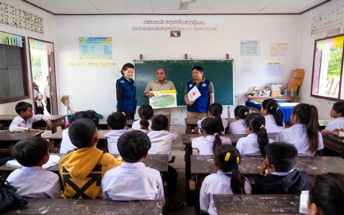 Laos-WHO Partnership To Eliminate Snail Fever Among Children